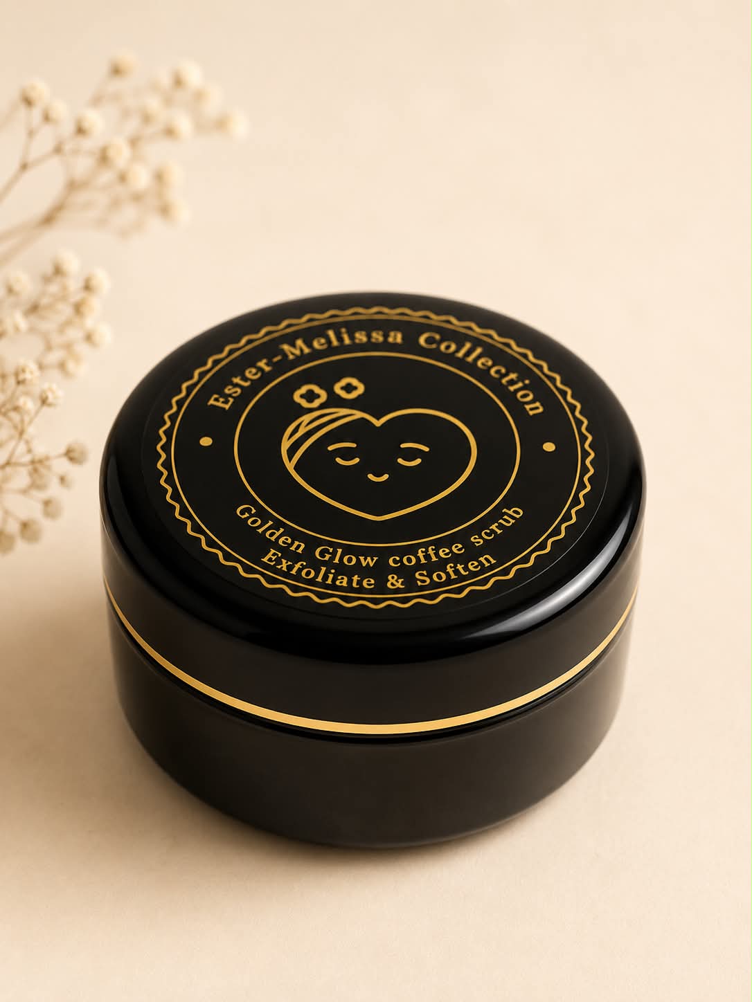 Golden Glow - Coffee scrub - Exfoliate and soften - 250ml